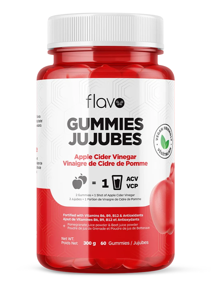Jujubes au vinaigre de cidre de pomme