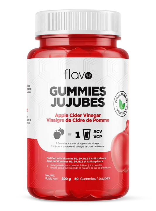 Jujubes au vinaigre de cidre de pomme