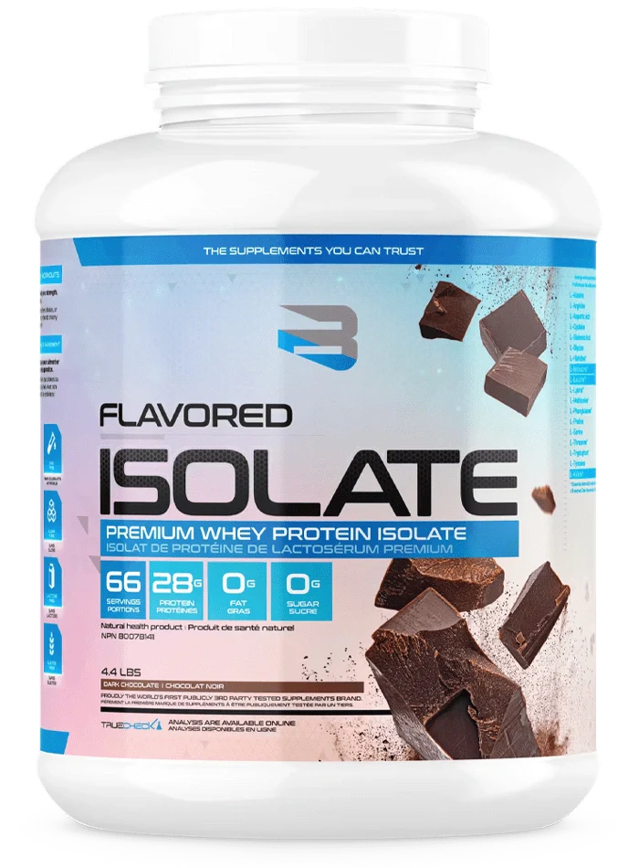 Protéine d'Isolat Believe Supplements 4.4lbs
