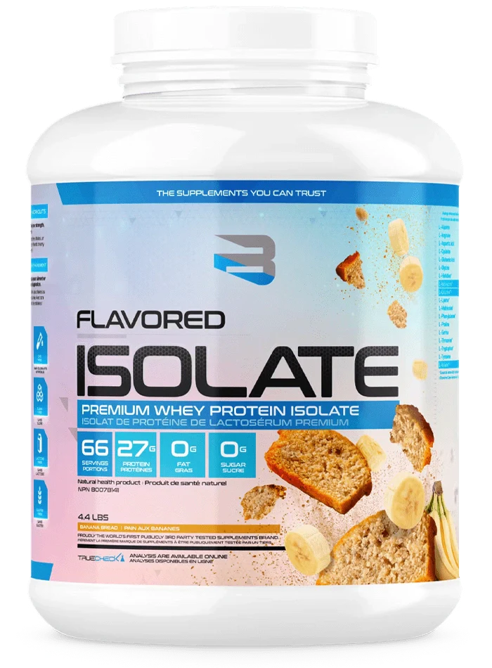 Protéine d'Isolat Believe Supplements 4.4lbs