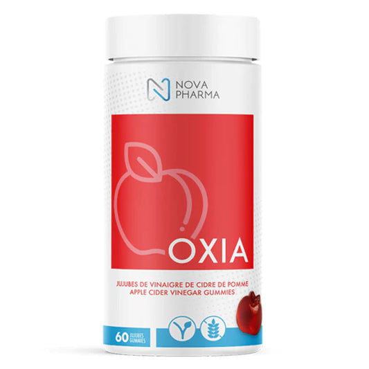 NOVA PHARMA - OXIA, Apple Cider Vinegar Jujubes, 60 Jujubes