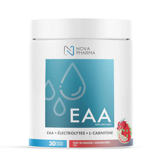 NOVA PHARMA - EAA - Acides Aminés, 30 Portions