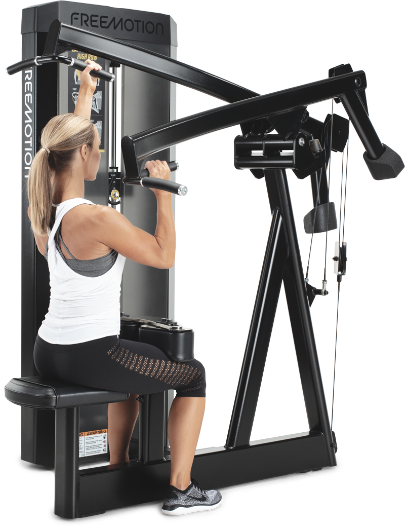 USED LAT PULLDOWN/HIGH ROW