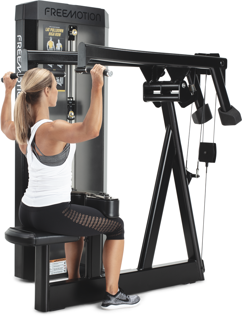 USED LAT PULLDOWN/HIGH ROW