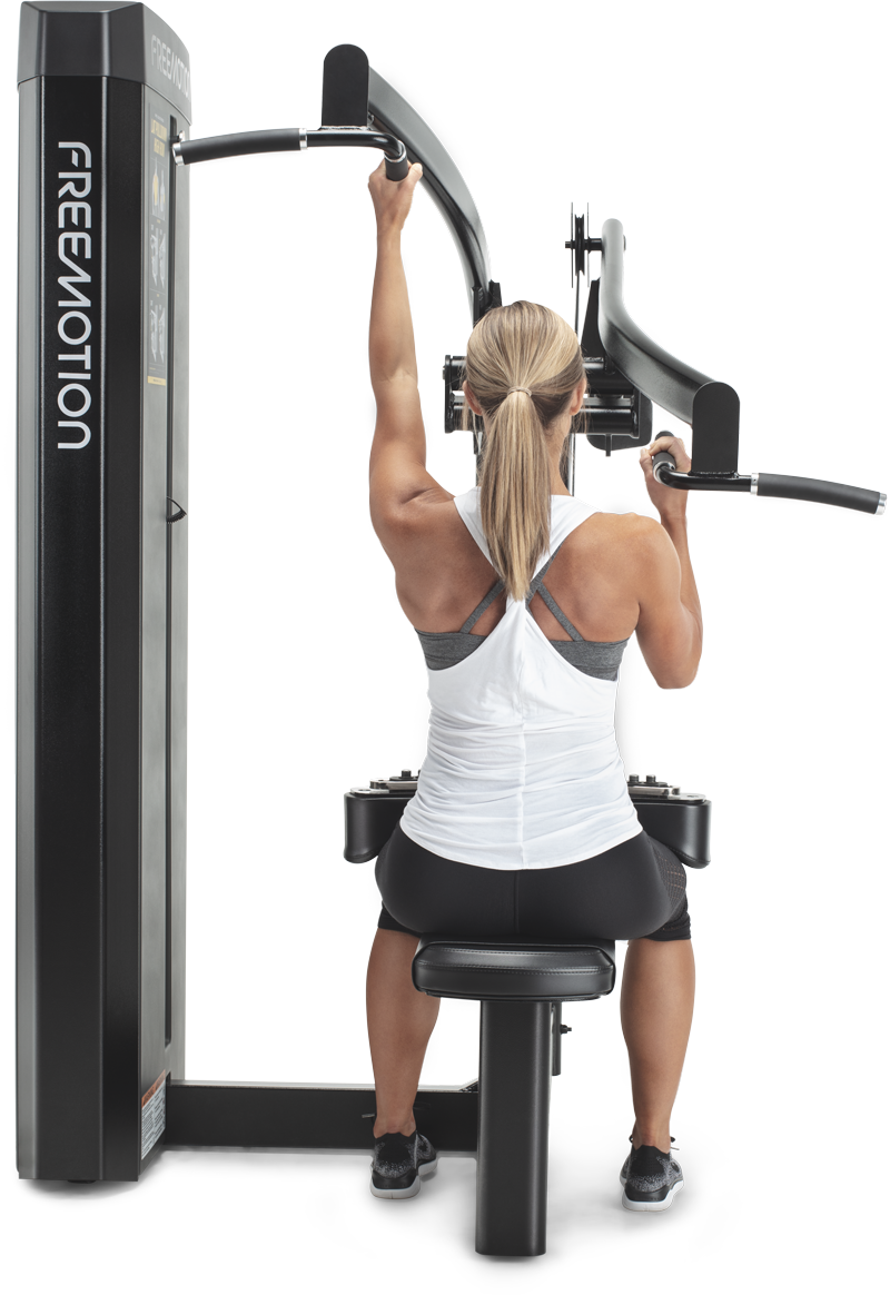 USED LAT PULLDOWN/HIGH ROW