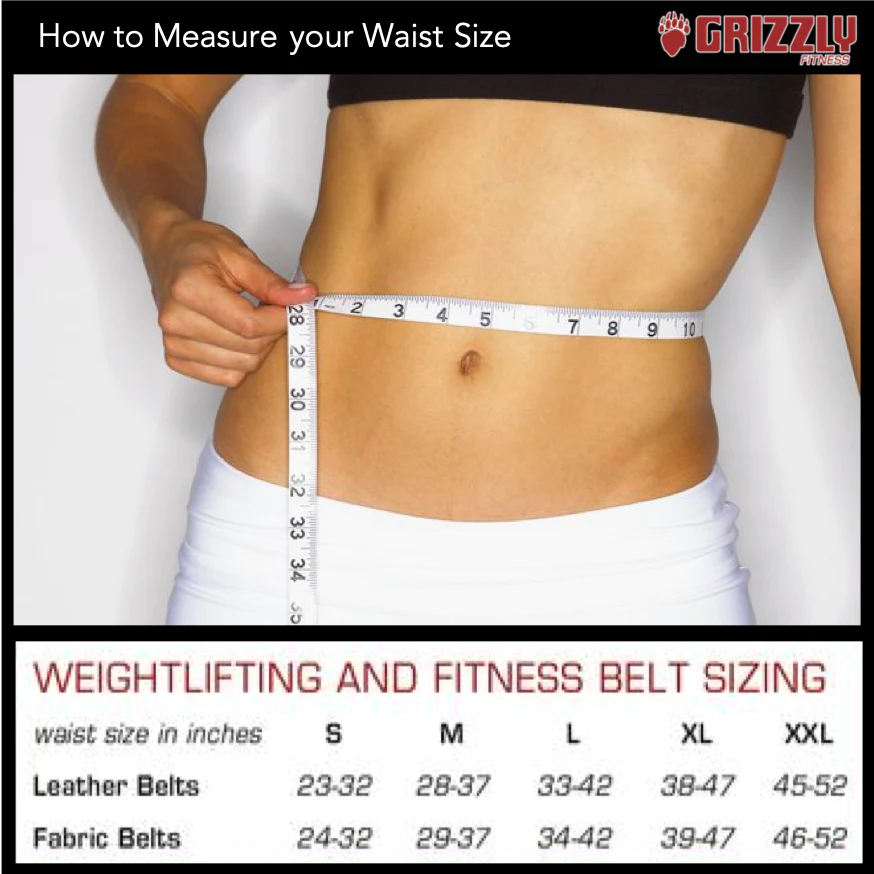 Grizzly Fitness Enforcer Ceinture de musculation rembourrée en cuir véritable pour homme et femme