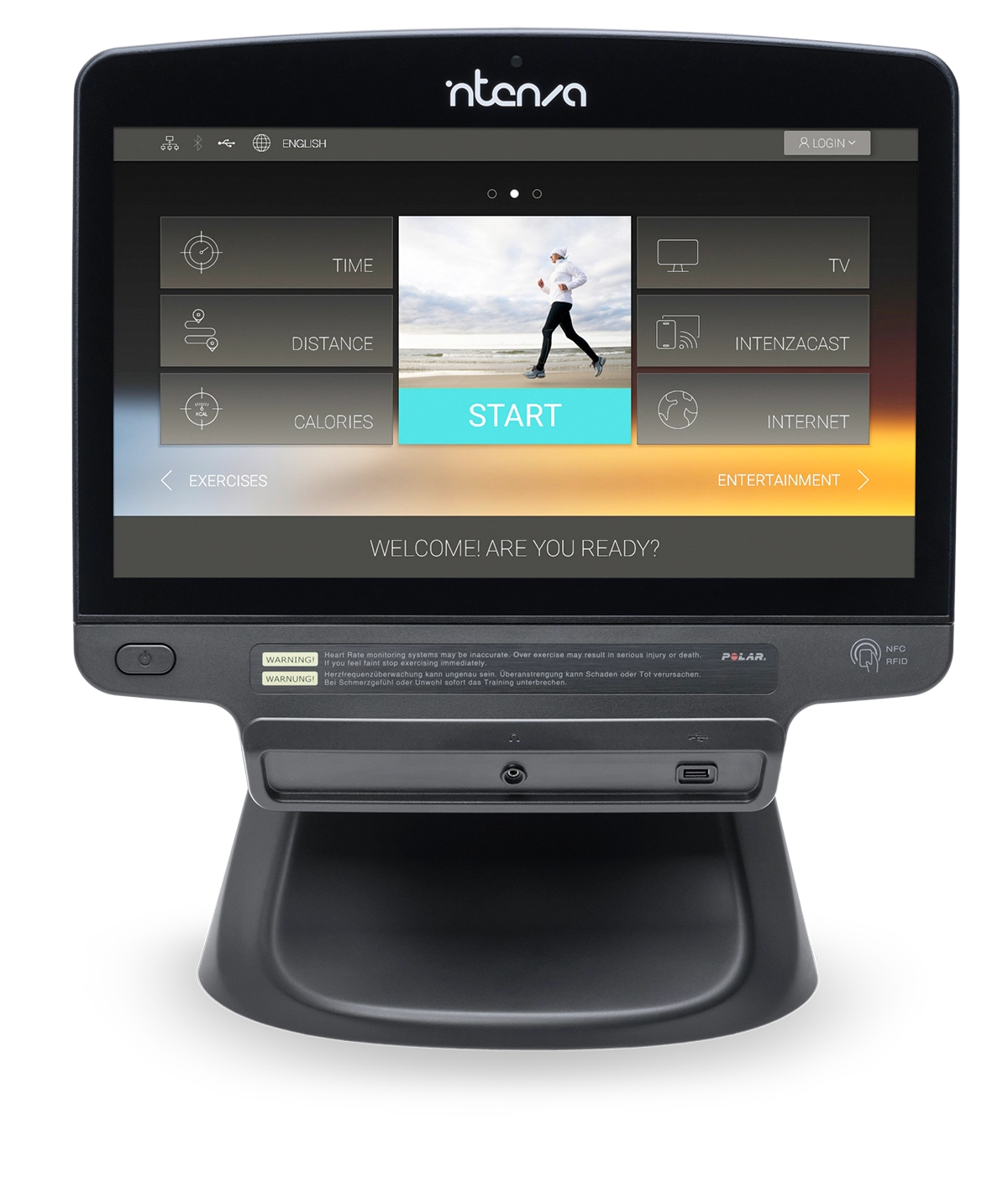 Escalate Stairclimber Intenza – Série 450 & 550 (Choix de console)
