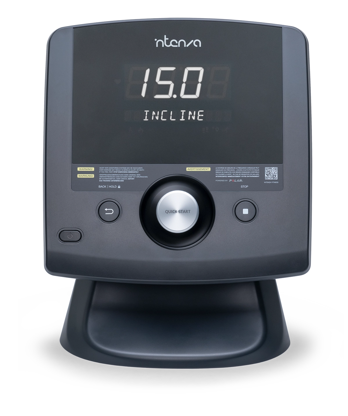 Vélo couché Intenza (Recumbent Bike) - Série 450 & 550 ( choix de console)