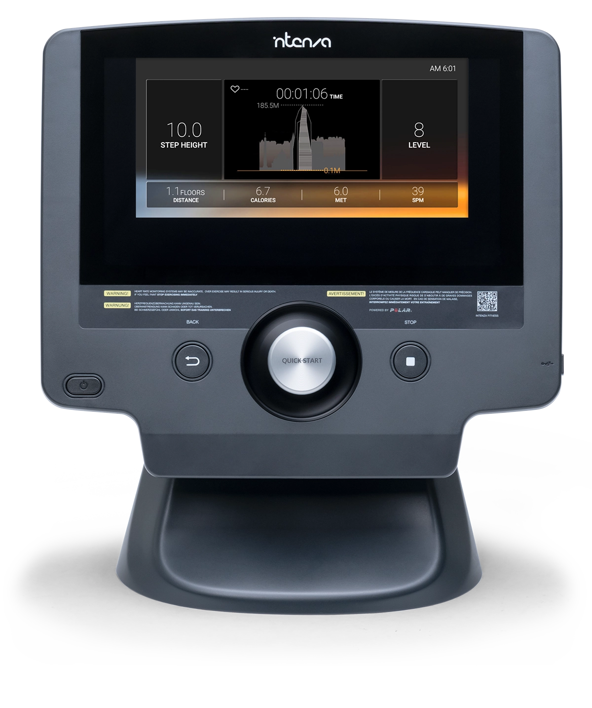 Elliptique Intenza - Série 450 & 550 (choix de console)