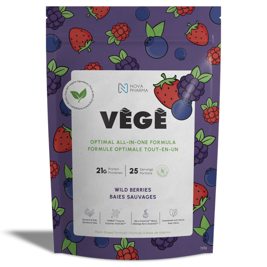 Nova Pharma - Protéine végétale biologique, 2 lbs