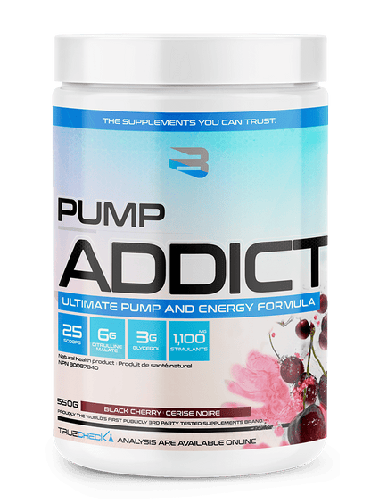 Pump Addict BELIEVE SUPPLEMENTS (avec stimulant)