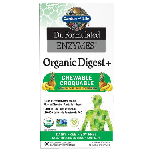 Organic Chewable Digestive Enzymes 