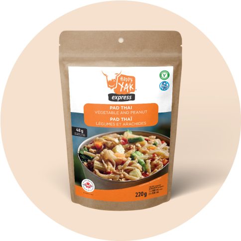 Vegetarian Pad Thai with Peanuts and Vegetables (Freeze Dried)