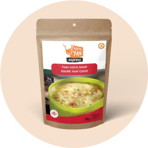 Soupe Thai coco (Sans Gluten) Lyophilisés