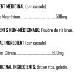 Magnésium Citrate