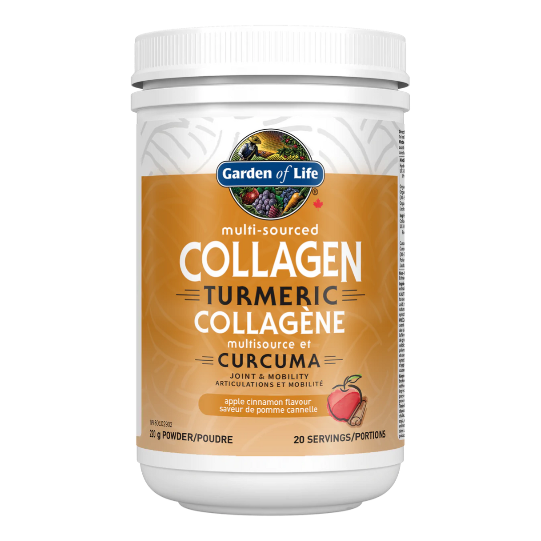 Multisource collagen and turmeric - Apple-Cinnamon