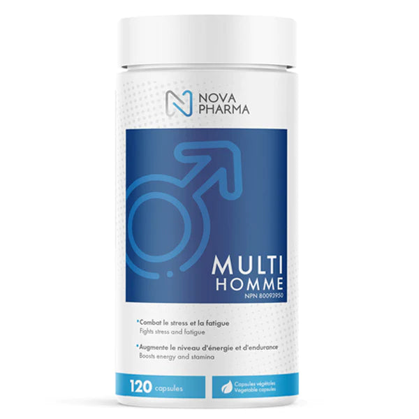 NOVA PHARMA - Multi Man, Multi Vitamins, 120 Capsules